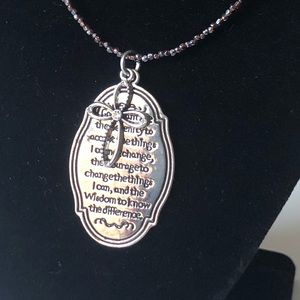 Serenity Prayer Necklace